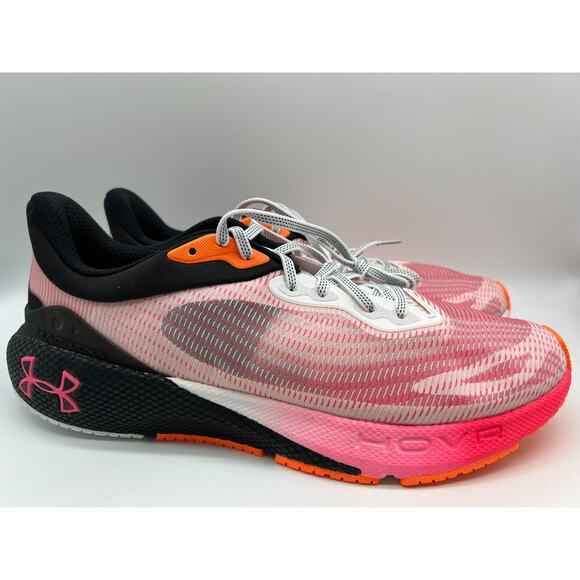 Under Armour HOVR Machina 3 Low Breeze Black Pink Men's 3026236-001 Size 12.5 - Picture 1 of 12